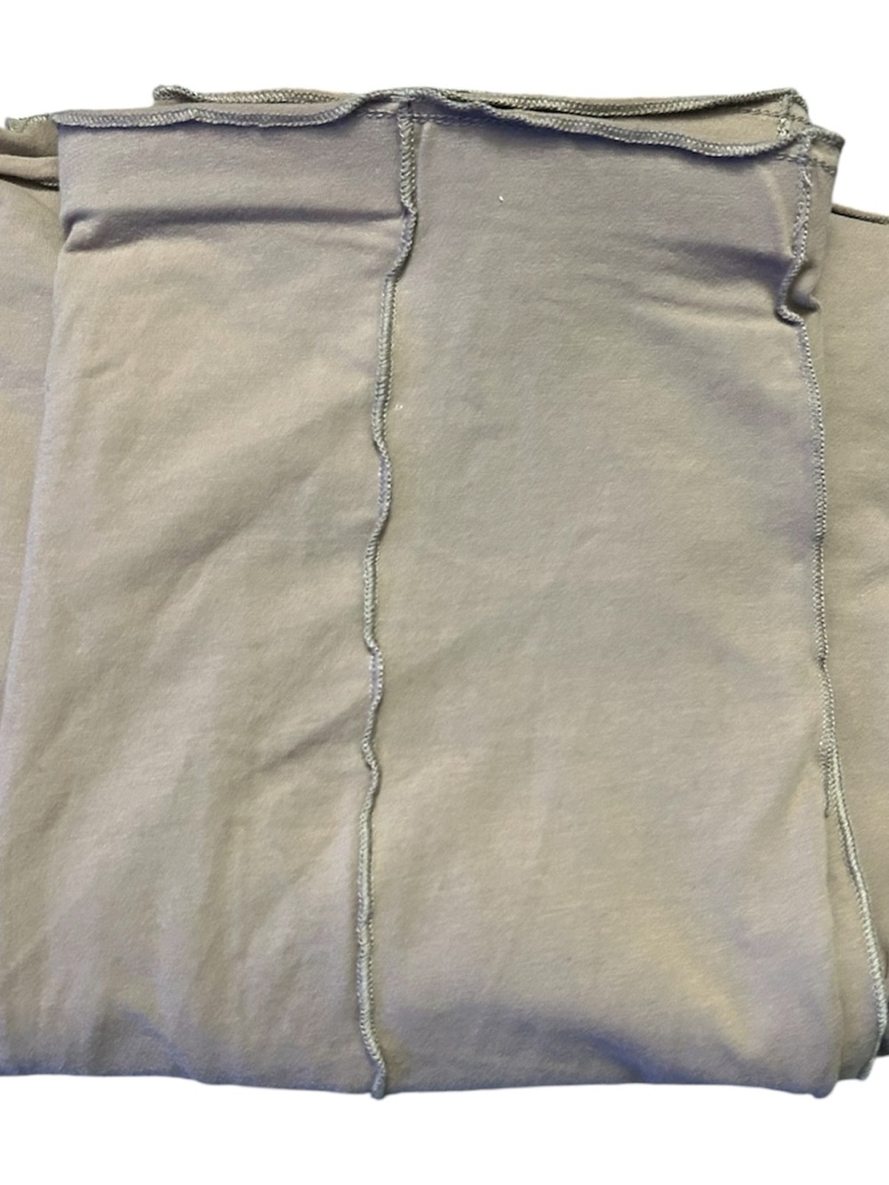 SHEIN Tanned Ribbed Flared Seam Joggers